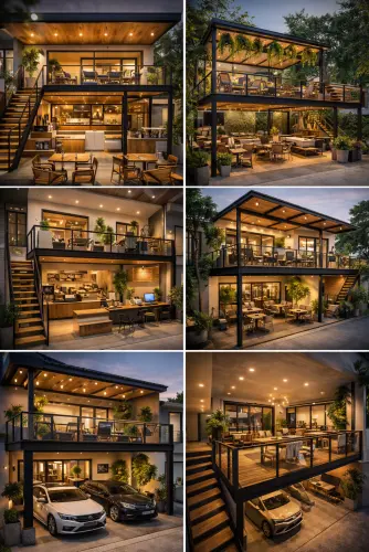 Mezannine Cafe Modern di Leles