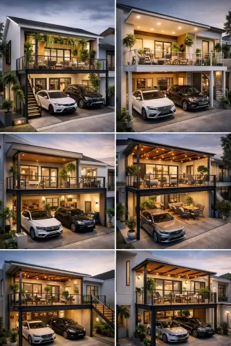 Mezannine Teras Rumah Keren di Leles